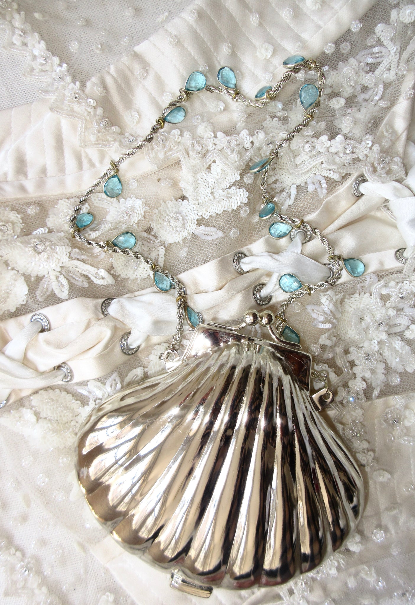 Venus Silver Aquamarine