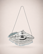 Conch Silver Aquamarine